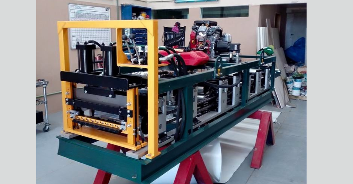 Roladora KR18 en obra