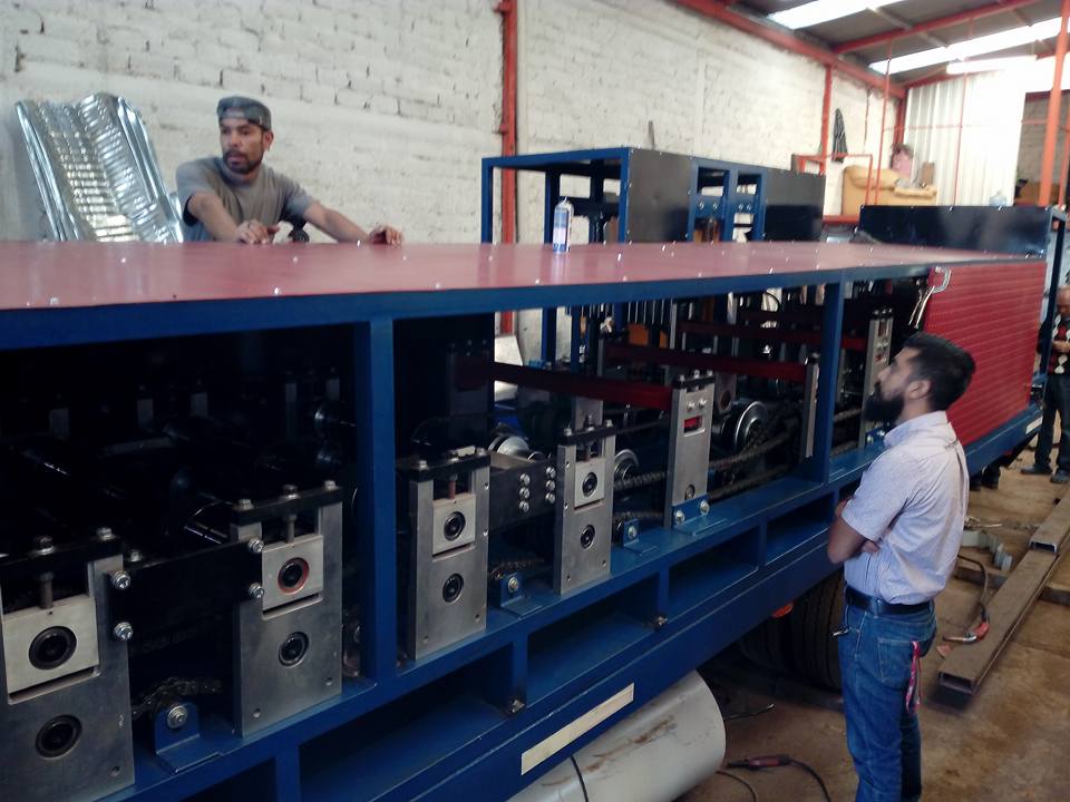 máquina para arcotecho